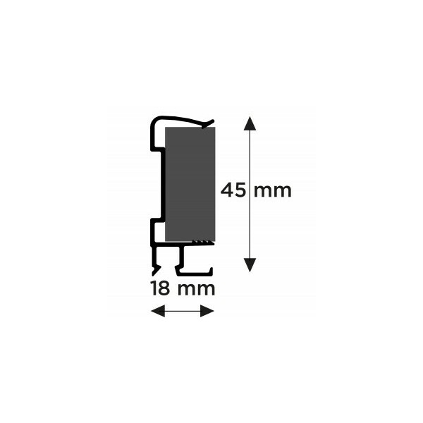 Cimaise Art Strip pour faux plafond 300 cm