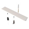 CIMAISE SHADOWLINE DRYWALL (FIXATION PLÂTRE) BLANC 13 MM 200 CM