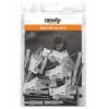 Pack 5 clips cimaise R40 + Vis et chevilles Newly 2 - Cimaise Tableau 