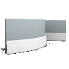SX187F ORAC Plinthe flexible Flex L200 x H7,5 x L1,2 cm ORAC DECOR 1 - Cimaise Tableau 