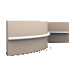 PX209F ORAC Cimaise flexible Flex L200 x H1 x L1,8 cm ORAC DECOR 1 - Cimaise Tableau 