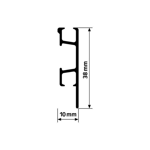 Pack cimaise click rail Pro artiteq ECO Cimaise Tableau 7 - Cimaise Tableau 