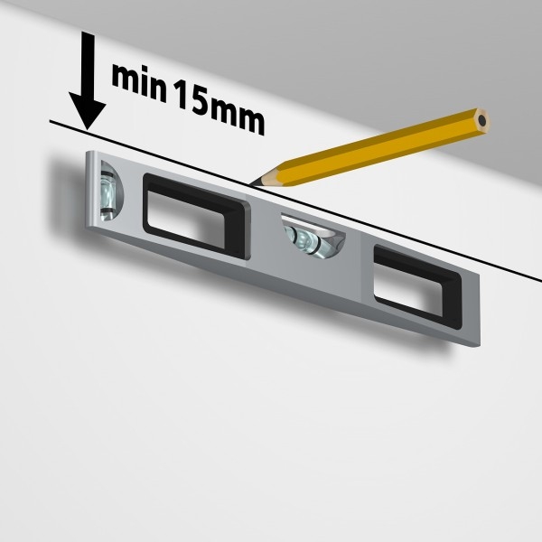 Pack cimaise Contour rail  artiteq ECO