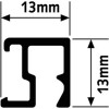 Pack cimaise Contour rail  artiteq ECO