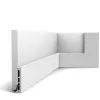 SX163-RAL9003 ORAC Plinth RAL9003 Duropolymer L200 x H10.1 x L1.3 cm ORAC DECOR 3 - Cimaise Tableau