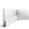 SX173-RAL9003 ORAC Plinthe Duropolymer L200 x H10 x L1,6 cm ORAC DECOR 3 - Cimaise Tableau