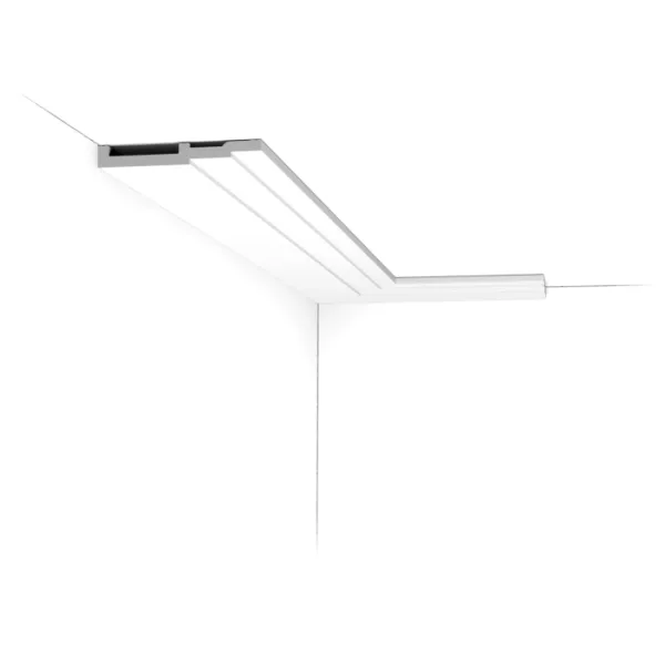 SX180 ORAC Plinthe Duropolymer L200 x H12 x L1,6 cm ORAC DECOR 3 - Cimaise Tableau 