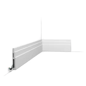SX180 ORAC Plinthe Duropolymer L200 x H12 x L1,6 cm ORAC DECOR 1 - Cimaise Tableau