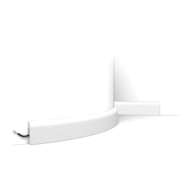 SX182F ORAC Plinthe Flexible Flex L200 x H5 x L1,3 cm ORAC DECOR 1 - Cimaise Tableau