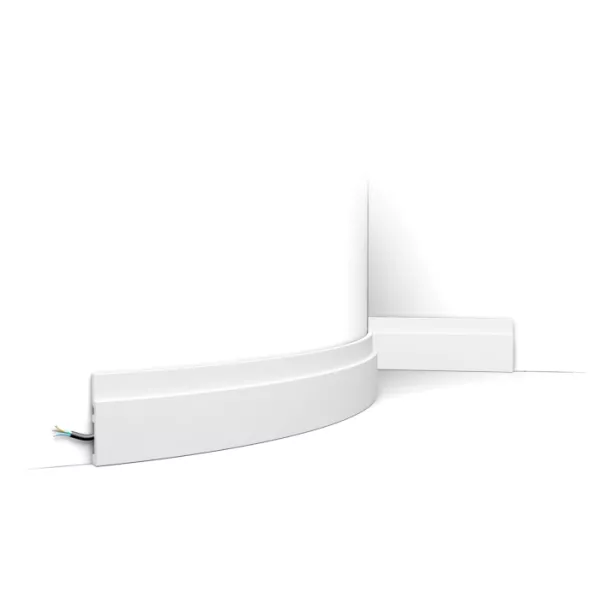 SX187F ORAC Flexible baseboard Flex L200 x H7.5 x L1,2 cm ORAC DECOR 1 - Cimaise Tableau 