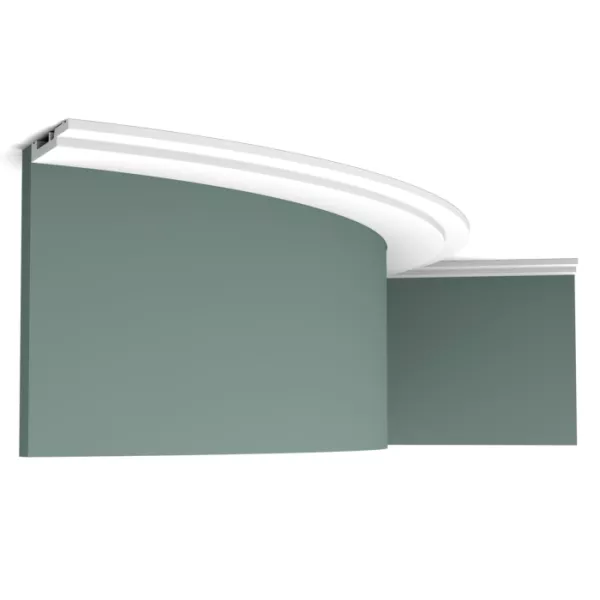 SX187F ORAC Flexible baseboard Flex L200 x H7.5 x L1,2 cm ORAC DECOR 3 - Cimaise Tableau 