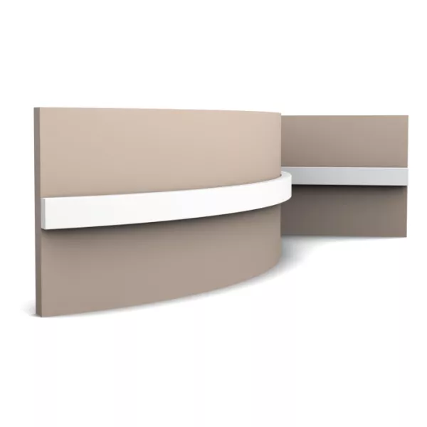 SX194F ORAC Plinthe flexible Flex L200 x H2 x L1 cm ORAC DECOR 5 - Cimaise Tableau 