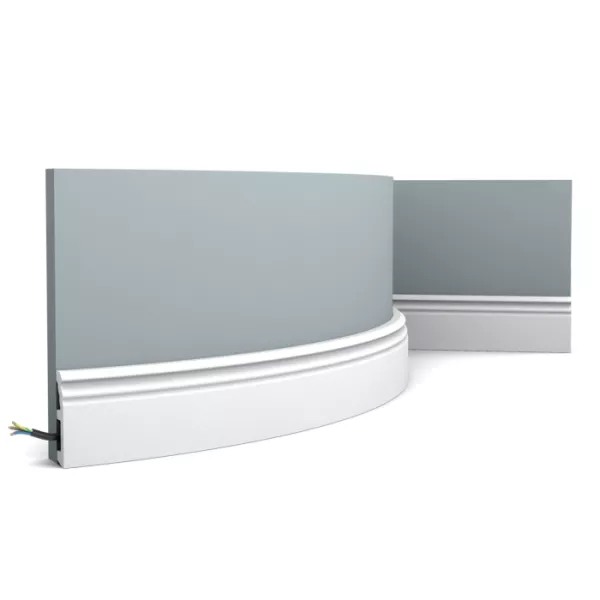 SX195F ORAC Flexible baseboard Flex L200 x H8 x L1.9 cm ORAC DECOR 3 - Cimaise Tableau 