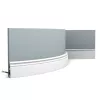 SX195F ORAC Flexibler Sockel Flex L200 x H8 x L1.9 cm ORAC DECOR 3 - Cimaise Tableau