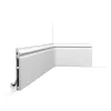 SX206 ORAC Plinthe Duropolymer L200 x H18 x L1,8 cm ORAC DECOR 1 - Cimaise Tableau