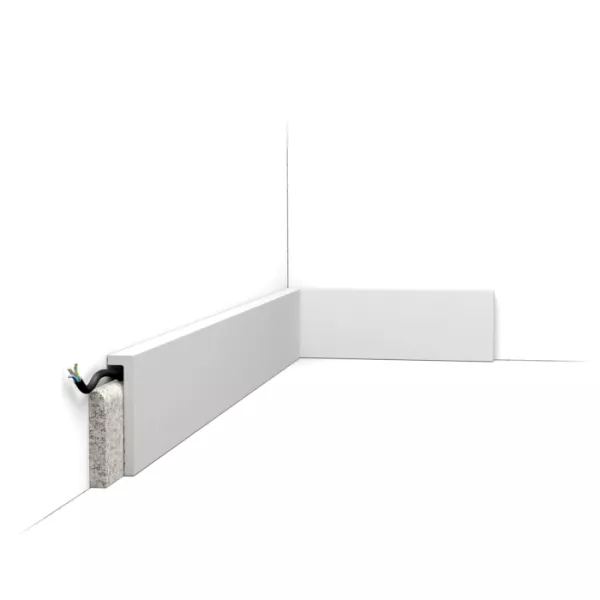 SX171-RAL9003 ORAC Plinthe RAL9003 Duropolymer L200 x H10 x L2,2 cm ORAC DECOR 1 - Cimaise Tableau