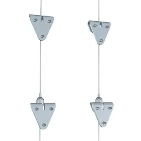 Set accrochage panneau blanc ARTI TEQ 2 - Cimaise Tableau