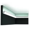 CX188 Indirect lighting Durofoam L200 x H3,4 x L3 cm ORAC DECOR 4 - Cimaise Tableau 