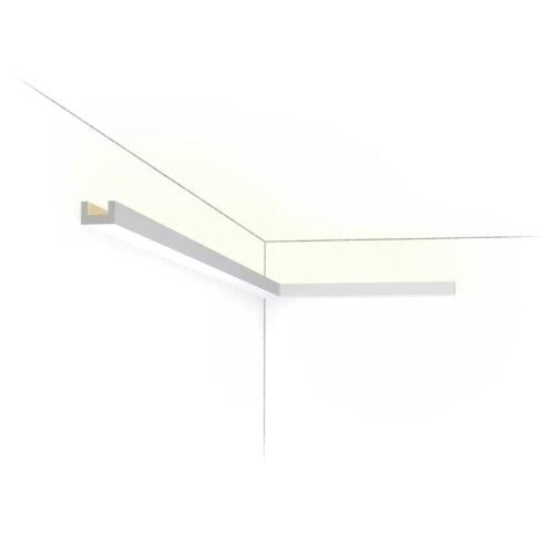CX190 ORAC Multifunctional profile Durofoam L200 x H2 x L3 cm ORAC DECOR 1 - Cimaise Tableau