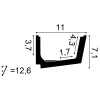 C357 ORAC Indirect lighting Purotouch L200 x H7.1 x L11 cm ORAC DECOR 3 - Cimaise Tableau 