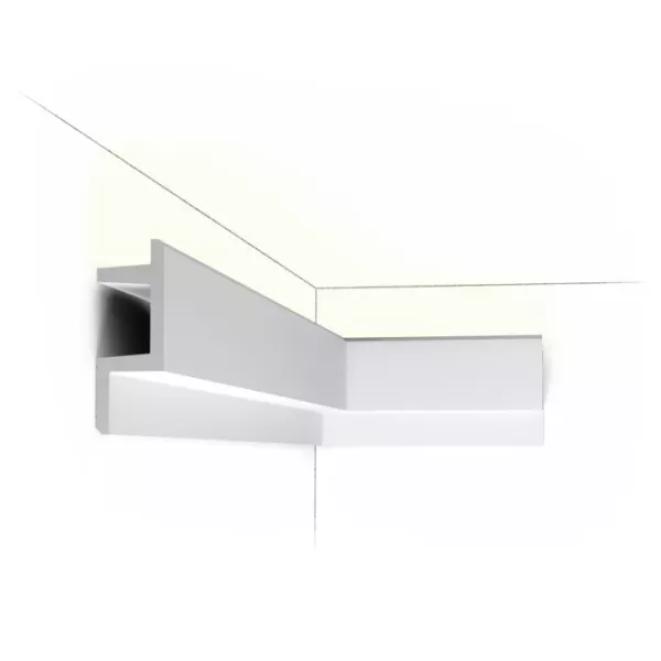 C383 ORAC Indirect lighting Purotouch L200 x H14 x L5 cm ORAC DECOR 1 - Cimaise Tableau 