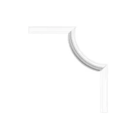 PX103A ORAC Ecker für PX103 Duropolymer L19 x H1,2 x L3,5 cm ORAC DECOR 1 - Cimaise Tableau 