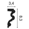 P4025F ORAC Flexible Climb Durofoam L200 x H8.3 x L3,4 cm ORAC DECOR 3 - Cimaise Tableau 