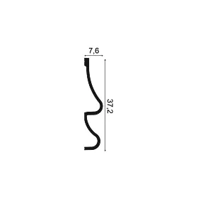 P3071 ORAC Cimaise Durofoam L200 x H37.2 x L7.6 cm ORAC DECOR 3 - Cimaise Tableau
