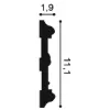 P7020 ORAC Imagen Durofoam L200 x H11.1 x L1.9 cm ORAC DECOR 3 - Cimaise Tableau