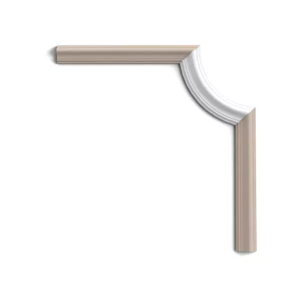 P8030C ORAC Corner for P8030 Durofoam L19 x H1,7 x L8,6 cm ORAC DECOR 4 - Cimaise Tableau 