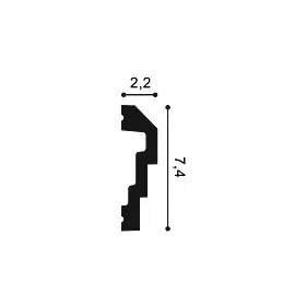 P7070 ORAC Imagen Durofoam L200 x H7,4 x L2,2 cm ORAC DECOR 3 - Cimaise Tableau