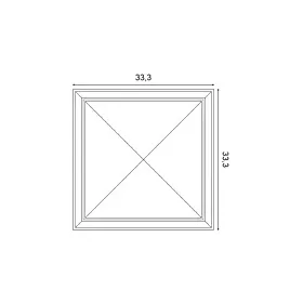 Panel de pared 3D Purotouch ORAC W123 L33,3 x H33,3 x W3,5 cm
