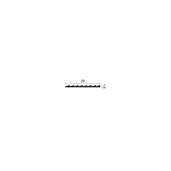 WX204-2600 ORAC 3D wall panel Duropolymer L260 x H25 x L1.6 cm 