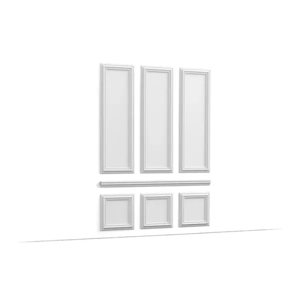 W120 ORAC 3D wall panel Purotouch L150 x H50 x L3.2 cm 