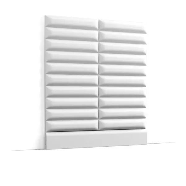 W217 ORAC 3D wall panel Purotouch L200 x H25 x L2,3 cm 