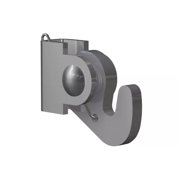Self-locking hook for 4 x 4 rod (20kg) - picture rail fixing for artiteq painting ARTI TEQ 1 - Cimaise Tableau