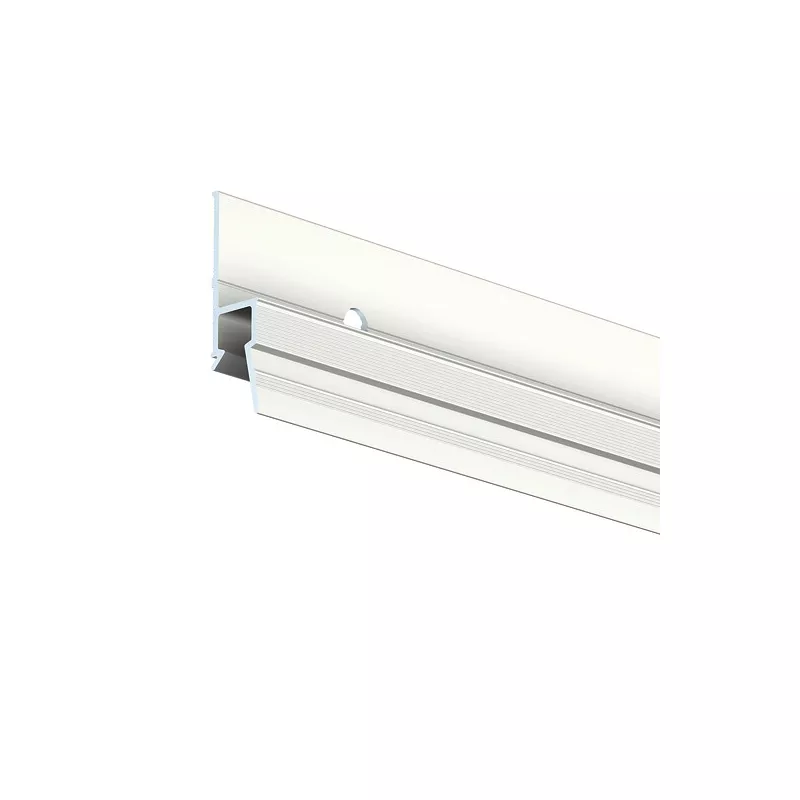 Deco rail 200 cm primary white - rail fixing for artiteq painting ARTI TEQ 1 - Cimaise Tableau