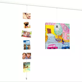 Cable Picture mouse ( MAGNETIQUE) - suspention cimaises tableaux artiteq ARTI TEQ 1 - Cimaise Tableau