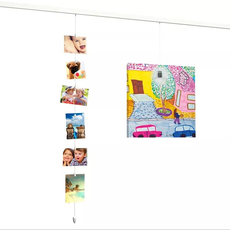 Cable Picture mouse ( MAGNETIQUE) - suspention cimaises tableaux artiteq ARTI TEQ 1 - Cimaise Tableau 