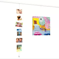 Cable Picture mouse ( MAGNETIQUE) - suspention cimaises tableaux artiteq ARTI TEQ 1 - Cimaise Tableau 