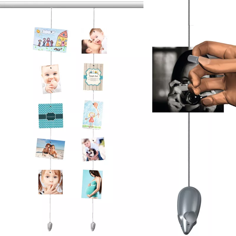 Cable Picture mouse ( MAGNETIQUE) - suspention cimaises tableaux artiteq ARTI TEQ 8 - Cimaise Tableau 