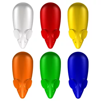 MOUSE MAGNETS COLOUR x 6 Piéces ARTI TEQ 1 - Cimaise Tableau