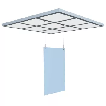 ATTACHE FAUX PLAFOND 24 MM ARTITEQ ARTI TEQ 2 - Cimaise Tableau