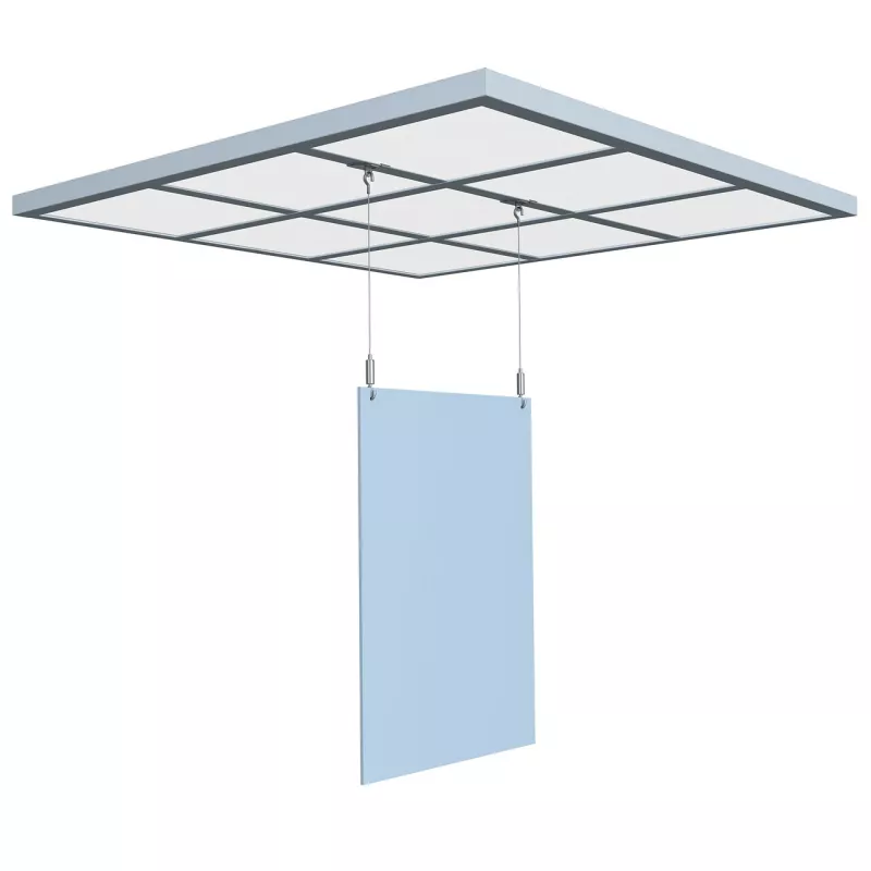 ATTACHE FAUX PLAFOND 24 MM ARTITEQ ARTI TEQ 2 - Cimaise Tableau 
