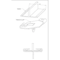 ATTACHE FAUX PLAFOND 24 MM ARTITEQ ARTI TEQ 17 - Cimaise Tableau 