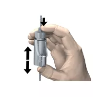 Crochet Auto Grip Lock 1,2 et 1,8 mm / 40 kg - Track&Slide TRACK & SLIDE 7 - Cimaise Tableau