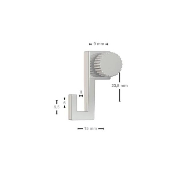 Crochet leger 4 kg - suspention cimaises tableaux artiteq ARTI TEQ 3 - Cimaise Tableau 