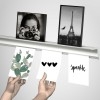 INFO RAIL + BLANCO 200 CM (MATERIAL DE FIXING, PACKAGE RAIL Y 4X MOUSE WHITE MAGNETS) ARTI TEQ 5 - Cimaise Tableau
