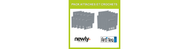 PACK ATTACHES ET CROCHETS