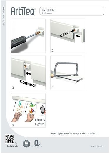 montage info rail artiteq